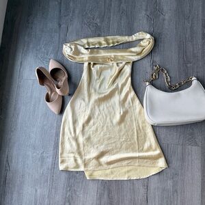 Meshki Butter Yellow Dress XS